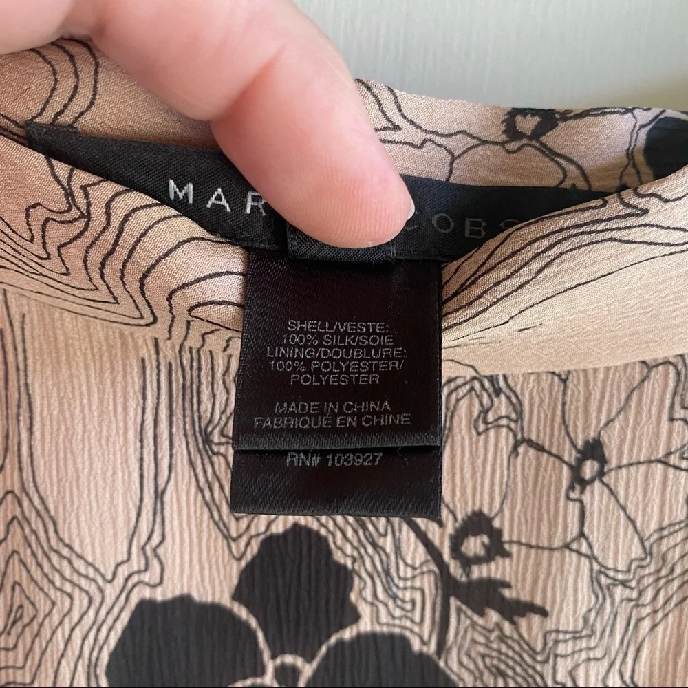 MARC JACOBS Size 2 Silk Skirt - Picture 10 of 11